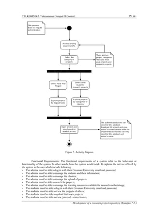 Development of a research project repository | PDF