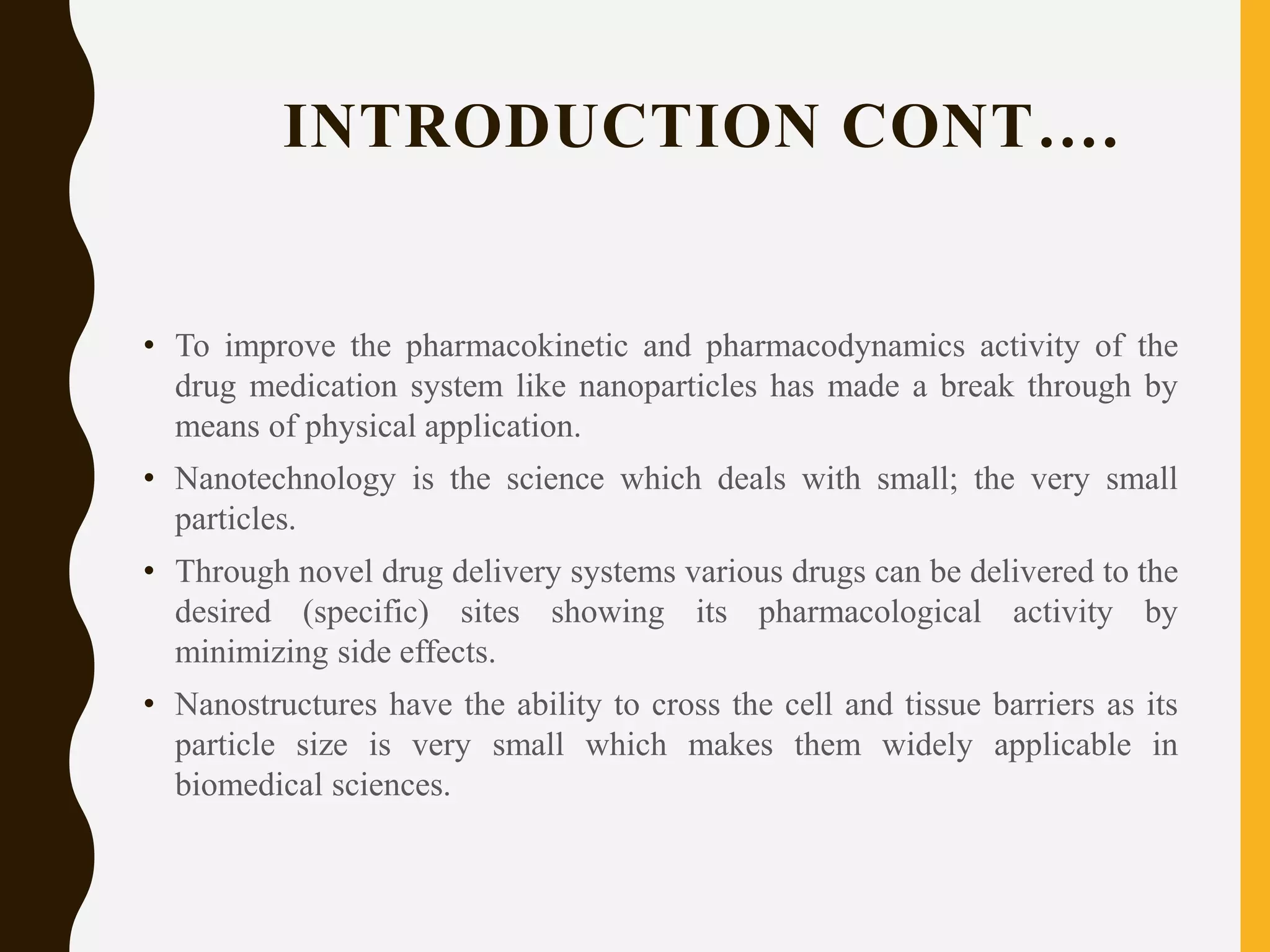 Targeted Drug Delivery System Using Nanoparticles | PPTX