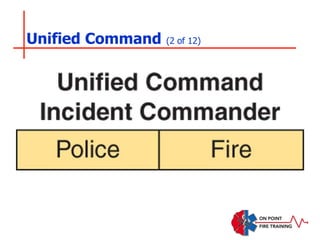 Unified Command (2 of 12)
 
