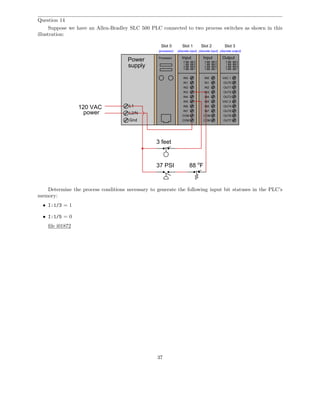 Basic Plc Test Question plc learn | PDF