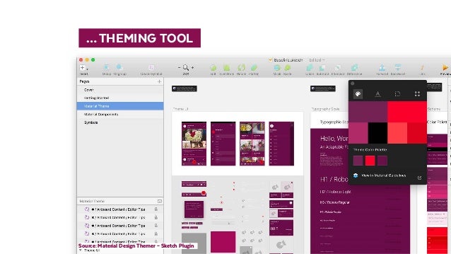 Material Design System English Devfest