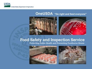 Food Safety and Inspection Service:
Click to edit Master title style
Food Safety and Inspection Service:
1
 