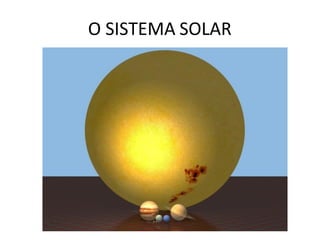 O SISTEMA SOLAR
 