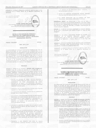 Miércoles 18 de enero de 2017		 GACETA OFICIAL DE LA REPÚBLICA BOLIVARIANA DE VENEZUELA	 433.433
 