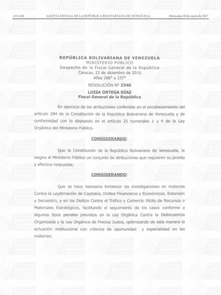 433.440 GACETA OFICIAL DE LA REPÚBLICA BOLIVARIANA DE VENEZUELA		 Miércoles 18 de enero de 2017
 