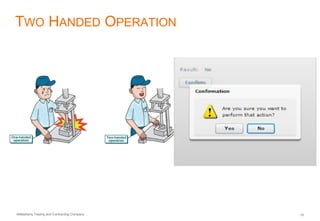 AlMashariq Trading and Contracting Company 15
TWO HANDED OPERATION
 