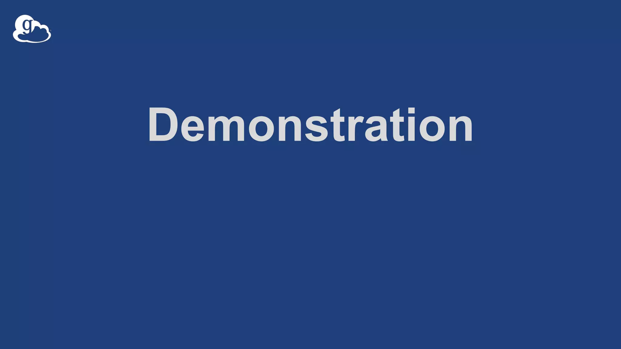 Demonstration
 