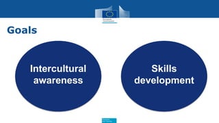 Education
and Training
Goals
Intercultural
awareness
Skills
development
 