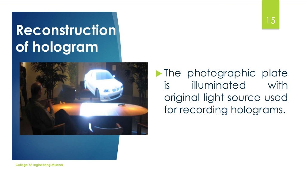 3D Holographic Projection Technology