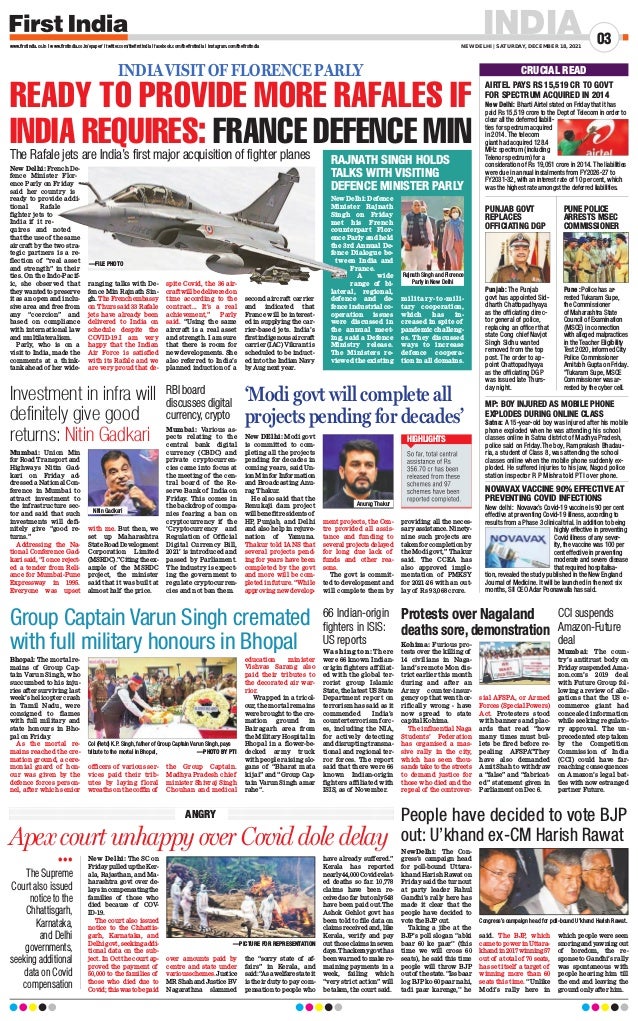 18122021 first india new delhi PDF
