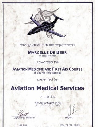 060310 Aviation First Aid