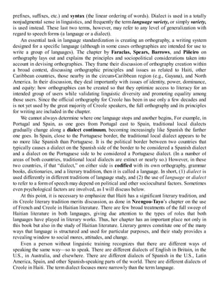 The Haitian Creole Language History Structure Use And Education Arthur ...