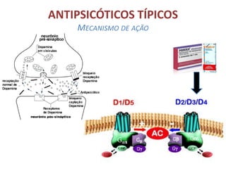 ANTIPSICÓTICOS TÍPICOS
MECANISMO DE AÇÃO

 