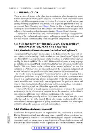 Curriculum Studies Development Interpretation Plan And Practice 2nd Ed ...