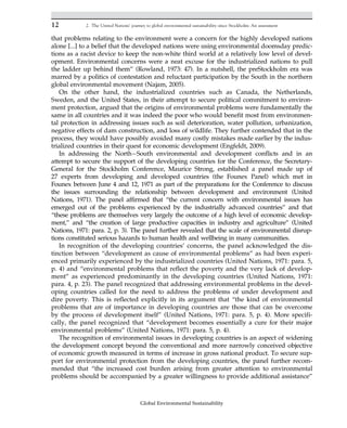 Global Environmental Sustainability Case Studies And Analysis Of The ...