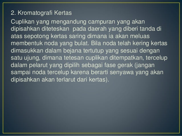 Kromatografi Gas Dan Cair