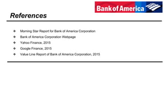 Bank of America - Valuation Report-2 | PDF