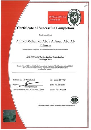 Eng.Ahmed M.Abou Al Soud Last Updated Certificates,PAGE 6