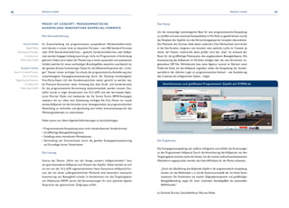 Geschlossenes und geöffnetes Programmatic GapAd auf STERN.de
Quelle: G+J Electronic Media Sales GmbH
86 87PRAXIS-CASES PRAXIS-CASES
PROOF OF CONCEPT: PROGRAMMATISCHE
AUSSPIELUNG INNOVATIVER ADSPECIAL-FORMATE
Die Herausforderung
Im Zusammenhang mit programmatisch ausspielbaren Werbemittelformaten
wird derzeit in erster Linie an klassische Formate – wie IAB-Standard-Formate
oder OVK-Standardwerbeformen – gedacht. Sonderwerbeformen oder AdSpe-
cials werden hingegen bislang kaum bis gar nicht mit Programmatic inVerbindung
gebracht. Dabei wird neben der Platzierung in einem passenden und qualitativen
Umfeld, welches für einen nachhaltigen Brandingeffekt weiterhin unerlässlich ist,
der gezielte Einsatz hochwertiger Daten für die effizienteAnsprache der „richti-
gen“ Nutzer immer wichtiger. So erlaubt die programmatische Auslieferung eine
nutzerbezogene Kampagnenaussteuerung durch die Nutzung kundeneigener
First-Party-Daten. Um den Kundenansprüchen weiter gerecht zu werden, war
als Premium-Vermarkter daher frühzeitig klar, dass Groß- und Sonderformate
für die programmatische Vermarktung weiterentwickelt werden müssen. Dar-
aufhin wurde in enger Kooperation von G+J e|MS und den Serviceplan Agen-
turen Plan.net Media und mediascale die 2er Active Tourer BMW-Kampagne
realisiert, die vor allem eine Zielsetzung verfolgte: Als First Mover ein visuell
starkesAdSpecial mit denVorteilen einer datengestützten,da programmatischen
Abwicklung zu verbinden und gleichzeitig den hohen Innovationsanspruch des
Werbungtreibenden zu unterstützen.
Dabei waren vor allem folgende Anforderungen zu berücksichtigen:
•	Programmatische Ausspielung eines nicht standardisierten Sonderformats
•	Großflächige Bewegtbildintegration
•	Schaffung eines interaktiven Werbeplatzes
•	Vermeidung von Streuverlusten durch die gezielte Kampagnenaussteuerung
	 auf Grundlage harter Nutzerdaten
Die Lösung
Getreu der Devise „Nicht von der Stange, sondern maßgeschneidert“ kam
ein ganz besonderes AdSpecial zum Einsatz: das GapAd. Dabei handelt es sich
um ein von der G+J e|MS eigenentwickeltes Next-Generation-AdSpecial-For-
mat, das mit seiner außergewöhnlichen Mechanik eine besonders imposante
Inszenierung von Bewegtbild erlaubt. In Kombination mit den Targetingdaten
von Mediascale / BMW waren alle Voraussetzungen für eine optimale digitale
Ansprache der gewünschten Zielgruppe erfüllt.
Dennis Gerdau
Digital Media
Optimization Manager,
G+J Electronic
Media Sales GmbH
Benjamin Pahnke
Head of Creative Projects
und stv. Director
Digital Special Solutions,
G+J Electronic
Media Sales GmbH
Das Setup
Um die notwendige technologische Basis für eine programmatische Ausspielung
zu schaffen und eine maximale Kompatibilität im Portfolio zu gewährleisten,wurde
das Template des GapAds von denVermarktungsexperten komplett überarbeitet.
Die Mechanik des Formats blieb davon unberührt: Das Werbemittel wird direkt
in die Site-Struktur integriert und simuliert eine optische Lücke im Content. Je
weiter der Nutzer runterscollt, desto größer wird das „Gap“. So entstand der
Raum für die großflächige Präsentation des eingebundenen Bewegtbildspots. Die
Aussteuerung des AdSpecials im Portfolio erfolgte über die vom Vermarkter an-
gebundene SSP. Der Werbekunde bzw. seine Agentur konnte im Rahmen eines
Preferred Deals auf das AdSpecial zugreifen, wobei die Ausspielung der Sonder-
werbeform der üblichen Logik im programmatischen Verkauf – der Auslieferung
des Creatives bei erfolgreichem Gebot – folgte.
Die Ergebnisse
Die Kampagnenausspielung war äußerst erfolgreich und erfüllte die Erwartungen
an das Programmatic AdSpecial. Durch die Anreicherung des AdSpecials mit den
Targetingdaten konnten exakt die Nutzer mit der extrem aufmerksamkeitsstarken
Werbeform angesprochen werden, die hohe Affinitäten für die Marke aufwiesen.
„Durch die Überführung des AdSpecials GapAd in die programmatische Ausspielung
konnten wir das Werbemittel u. a. auf die Konkurrenzmodelle des 2er Active Tourer
aussteuern. Die Kombination aus exakter Zielgruppenansprache und großflächiger
Bewegtbildwerbung sorgte für einen maximalen Brandingeffekt bei potenziellen
BMW-Kunden“
so Dominik Terruhn, Geschäftsführer Plan.net Media
 