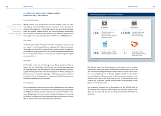 Umsatzsteigerung bei In- und Out-Stream Video
Quelle: StickyADS.tv
12 % + 230 %
14 % 31
88 89PRAXIS-CASES PRAXIS-CASES
230 PROZENT MEHR OUT-STREAM-UMSATZ
DURCH PRIVATE EXCHANGE
Die Herausforderung
SPIEGEL Online, einer der führenden deutschen Publisher, suchte zur vollen
Ausschöpfung seines Video-Werbeinventars nach einem Partner, der dazu die
passende Technologie liefert. Die Lösung sollte mit der neuen Verkaufsstrategie
sowie der aktuellen Sales-Infrastruktur des Premium-Publishers kombinierbar
sein. Ein weiterer Qualitätsanspruch bestand in der nahtlosen Integration der
Technologie in den proprietären Out-Stream Ad Server von SPIEGEL Online.
Die Lösung
Um die Umsätze im Bereich ProgrammaticVideo nachhaltig zu steigern, wurde
eine eigene Private-Exchange-Plattform aufgebaut. Die Implementierung der
Technologie von StickyADS.tv sollte es dem Premium-Publisher ermöglichen,
im Rahmen von programmatischen Direct Deals sein gesamtes Videoinventar
für In- und Out-Stream-Formate sowie über alle Geräte hinweg bestmöglich
zu monetarisieren.
Das Setup
Der Publisher suchte nach einer Lösung, die zum Schutz des eigenenVideo-In-
ventars und zur vollständigen Kontrolle über den Monetarisierungsprozess
die Schaffung eigener Geschäftsregeln mit einem Hauptaugenmerk auf bevor-
zugte Käufergruppen erlaubt. Genau dies ermöglicht die Private Exchange, die
gleichzeitig einen umfassenden Zugang zur Nachfrageseite bietet, basierend
auf Server-to-Server-Verbindungen mit sogenannten Deal-ID-Funktionen zur
eindeutigen Identifizierung von Aufträgen.
Die Ergebnisse
Der programmatische Handel hat sich seit der Implementierung der Software
zu einer unverzichtbaren Komponente der Video-Monetarisierungsstrategie
von SPIEGEL entwickelt. Durch die Kooperation ist es dem Publisher in kür-
zester Zeit gelungen, zahlreiche direkte Handelsverbindungen mit bevorzug-
ten Käufern zu etablieren und die Monetarisierung desVideoinventars sowohl
über In- als auch über Out-Stream-Formate zu optimieren.
Marco Dohmen
Country Manager Germany,
StickyADS.tv GmbH,
Vorsitzender der
Fokusgruppe Bewegtbild
im BVDW
Der Business Impact der Zusammenarbeit ist nachweislich positiv messbar:
Innerhalb nur eines Jahres konnte derVideo-Out-Stream-Umsatz bis 2015 um
über 230 Prozent gesteigert werden.Auch derVideo-In-Stream-Umsatz konn-
te mit einer Steigerung von 12 Prozent maßgeblich erhöht werden. Zudem
wurden im Zuge der Zusammenarbeit im Laufe eines Jahres doppelt so viele
Deal-IDs kreiert wie im Jahr zuvor. Und auch der eCPM verzeichnete einen
Zuwachs von 14 Prozent. Darüber hinaus profitiert auch StickyADS.tv maß-
geblich von der Partnerschaft.
Das umfassende Feedback und die Analysedaten, die das SPIEGEL-Team auf
der Plattform teilt, stellen für die Entwickler eine wertvolle Quelle an Fee-
dback dar, die dabei hilft, Services und Programmfunktionen fortlaufend zu
optimieren.
 
