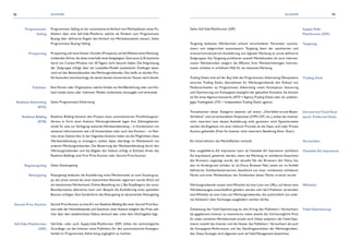 98 99GLOSSAR GLOSSAR
Programmatic Selling ist der automatisierteVerkauf vonWerbeplätzen eines Pu-
blishers über eine Sell-Side-Plattform, welche als Pendant zum Programmatic
Buying über definierte Regeln den Verkauf von Werbekontakten steuert. Siehe:
Programmatic Buying / Selling
Prospecting soll neue Nutzer / Kunden (Prospects) auf dieWebsite einesWerbung-
treibenden führen,die diese innerhalb eines festgelegten Zeitraums (z. B.bestimmt
durch ein Cookie-Window von 30 Tagen) nicht besucht haben. Die Eingrenzung
der Zielgruppe erfolgt über ein Lookalike-Modell (statistische Zwillinge) basie-
rend auf den Bestandskunden desWerbungtreibenden. Das heißt, es werden Pro-
file besonders berücksichtigt,die denen bereits konvertierter Nutzer stark ähneln.
Eine Person oder Organisation, welche Inhalte zurVeröffentlichung oder zumVer-
kauf mittels eines oder mehrerer Medien vorbereitet, herausgibt und verbreitet.
Siehe: Programmatic Advertising
Realtime Bidding benennt den Prozess eines automatisierten Preisfindungsver-
fahrens in Form einer Auktion. Werbungtreibende legen ihre Zahlungsbereit-
schaft für eine zurVerfügung stehende Werbeeinblendung – in Kombination mit
weiteren Informationen wie z. B. Nutzerdaten oder auch den Kontext – im Rah-
men eines Gebots fest. In der folgenden Auktion haben sie die Möglichkeit, diese
Werbeeinblendung zu ersteigern, stehen dabei allerdings im Wettbewerb mit
anderen Werbungtreibenden. Die Bewertung der Werbeeinblendung durch den
Werbungtreibenden und die Abgabe des Gebots erfolgt in Echtzeit. Arten des
Realtime Biddings sind First Price Auction oder Second Price Auction.
Siehe: Geotargeting
Retargeting bedeutet die Auslieferung eines Werbemittels an eine Nutzergrup-
pe, die schon einmal bei einer bestimmten Aktivität registriert wurde (Klick auf
ein bestimmtes Werbemittel, Online-Bestellung etc.). Bei Empfängern, die zuvor
Bestellprozesse abbrachen, kann zum Beispiel die Auslieferung eines speziellen
Banners erfolgen. Eine Sonderform des Retargeting ist dynamisches Retargeting.
Second PriceAuction ist eineArt von Realtime Bidding.Bei einer Second PriceAuc-
tion zahlt der Höchstbietende und Gewinner einerAuktion lediglich den Preis,wel-
cher über dem zweithöchsten Gebot, dennoch aber unter dem Höchstgebot liegt.
Sell-Side- oder auch Supply-Side-Plattformen (SSP) bilden die technologische
Grundlage, um das Inventar eines Publishers für den automatisierten Anzeigen-
handel im Programmatic Advertising zugänglich zu machen.
Siehe: Sell-Side-Plattformen (SSP)
Targeting bedeutet, Werbemittel anhand verschiedener Parameter automa-
tisiert und zielgerichtet auszusteuern. Targeting dient der optimierten und
streuverlustreduzierten Auslieferung von digitaler Werbung an vorab definierte
Zielgruppen.Von Targeting profitieren sowohl Werbekunden als auch Internet-
nutzer: Werbekunden steigern die Effizienz ihrer Werbeschaltungen, Internet-
nutzer erhalten in erhöhtem Maß für sie relevante Werbung.
Trading Desks sind auf der Buy Side des Programmatic-Advertising-Ökosystems
verortet. Trading Desks übernehmen für Werbungtreibende den Einkauf von
Mediareichweite via Programmatic Advertising sowie Konzeption, Steuerung
und Optimierung von Kampagnen bezüglich der gekauften Kontakte. Sie können
alsTeil eines Agenturnetzwerks (ATD = AgencyTrading Desk) oder als unabhän-
giges Tradingdesk (ITD = Independent Trading Desk) agieren.
Transaktionen dieser Kategorie basieren auf einem „One-Seller-to-one-Buyer-
Verhältnis“ und vorverhandelten Festpreisen (CPM,CPC etc.),wobei das Inventar
nicht reserviert bzw. dessen Auslieferung nicht garantiert wird. Typischerweise
werden die Angebote mit einer höheren Priorität als die Open und / oder Private
Auction gehandelt. (Preis fix, Inventar nicht reserviert, Beziehung Einer :  Einer.)
Ein Unternehmen, das Werbeflächen verkauft.
Eine ausgelieferte Ad Impression kann als Viewable Ad Impression (sichtbare
Ad Impression) gewertet werden, wenn die Werbung im sichtbaren Ausschnitt
des Browsers angezeigt wurde, der aktuelle Tab des Browsers den Fokus hat,
also im Vordergrund sichtbar ist (in-Focus Browser-Tab), sowie ein im Vorfeld
definiertes Sichtbarkeitskriterium, bestehend aus einer mindestens sichtbaren
Fläche und einer Mindestdauer der Sichtbarkeit dieser Fläche, erreicht wurde.
Werbungtreibende nutzen eineWhitelist als eine Liste von URLs, auf denen eine
Werbekampagne ausschließlich geliefert werden soll / darf. Publisher verwenden
eineWhitelist als eine Liste vonWerbungtreibenden, die ausdrücklich von ande-
ren Anbietern über Exchanges ausgeliefert werden dürfen.
Zielsetzung der Yield-Optimierung ist, den Ertrag des Publishers /  Vermarkters
bei gegebenem Inventar zu maximieren, indem jeweils der höchstmögliche Preis
für jeden einzelnen Werbekontakt erzielt wird. Dabei analysiert der Yield-Opti-
mierer sowohl das Inventar und die Nutzer des Publishers /  Vermarkters als auch
die Kampagnen-Performance und das Nachfrageverhalten der Werbungtreiben-
den. Diese Strategie wird allgemein auch alsYield-Management bezeichnet.
Programmatic
Selling
Prospecting
Publisher
Realtime Advertising
(RTA)
Realtime Bidding
(RTB)
Regiotargeting
Retargeting
Second Price Auction
Sell-Side-Plattformen
(SSP)
Supply-Side-
Plattformen (SSP)
Targeting
Trading Desk
Unreserved Fixed Rate
(auch: Preferred Deal)
Vermarkter
Viewable Ad Impression
Whitelist
Yield-Optimierung
 