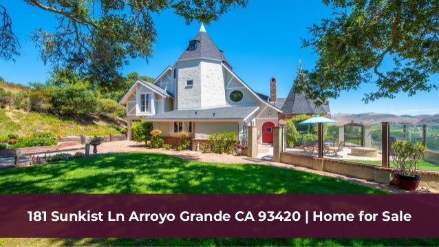 181 Sunkist Ln Arroyo Grande Ca 934 Home For Sale
