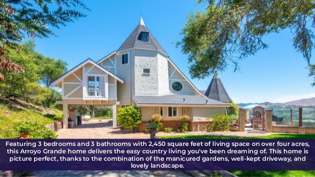 181 Sunkist Ln Arroyo Grande Ca 934 Home For Sale