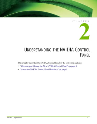 182.08 Nvidia Control Panel Quick Start Guide | PDF