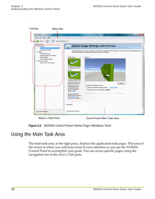 182.08 Nvidia Control Panel Quick Start Guide | PDF