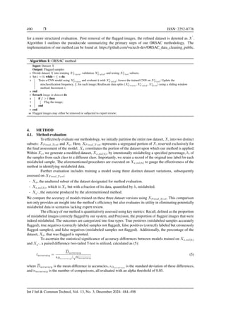 AnORSACmethodfor data cleaning inspired by RANSAC | PDF