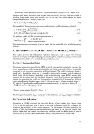 EFFICIENT ENERGY-BASED CLUSTER HEAD ELECTION AND ROUTING PROTOCOL IN ...