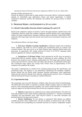 CLASSIFICATION OF SOURCE CODE VULNERABILITIES AND ANALYSIS OF DETECTION ...
