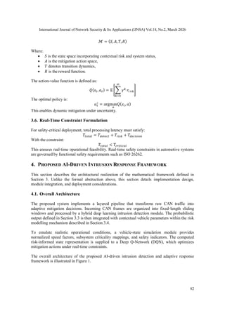 A RISK-AWARE DEEP REINFORCEMENT LEARNING FRAMEWORK FOR AI-DRIVEN ...
