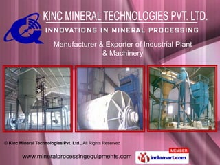 Manufacturer & Exporter of Industrial Plant <br />& Machinery<br />
