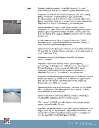 Garland Code Comp Garland History Timeline_1015 | PDF