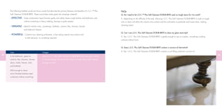 The following bolded words are focus words that describe the primary features and beneﬁts of L.O.C.™ Plus
Soft Cleanser/SCRUB BRITE. These sound bites make great ad campaign material!
EFFECTIVE – Triple combination liquid formula gently and safely cleans tough kitchen and bathroom soils
without scratching or heavy rubbing, leaving no gritty residue.
VERSATILE – Ideal for kitchen sinks, countertops, bathtubs, ceramic tiles, showers, faucets
and bathroom ﬁxtures.
POWERFUL – Contains two cleaning surfactants, a fast acting natural citrus solvent and
a mild abrasive, no scrubbing required.
9998
FAQs
Q. Do I need to let L.O.C.™ Plus Soft Cleanser/SCRUB BRITE soak on tough stains for it to work?
A. Depending on the difﬁculty of the task, allowing L.O.C. Plus Soft Cleanser/SCRUB BRITE to soak on tough
soils or stains will allow the natural citrus solvent and the surfactants to penetrate and loosen them, making
cleaning easier.
Q. Can I use L.O.C. Plus Soft Cleanser/SCRUB BRITE to clean my glass stove top?
A. Yes; L.O.C. Plus Soft Cleanser/SCRUB BRITE is gentle enough to use on modern, smooth-top cooking
surfaces without harm.
Q. Does L.O.C. Plus Soft Cleanser/SCRUB BRITE contain a coconut oil derivative?
A. Yes, L.O.C. Plus Soft Cleanser/SCRUB BRITE contains a soil lifting surfactant coconut oil.
Usages
Apply L.O.C. Plus Soft Cleanser/SCRUB BRITE directly onto surface
or damp sponge. Scrub surface. Rinse or wipe clean with a damp
sponge or cloth.
Uses
In the bathroom, great on
ceramic tiles, showers, shower
doors, toilets, ﬁxtures, sinks
and bathtubs.
Mild enough to clean
mirror ﬁnished stainless steel
cookware without scratching.
 