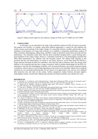 Comparison of backstepping, sliding mode and PID regulators for a ...