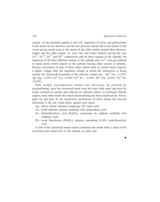 separation chemistry