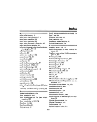 separation chemistry