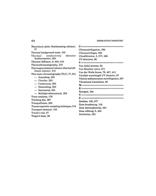 separation chemistry