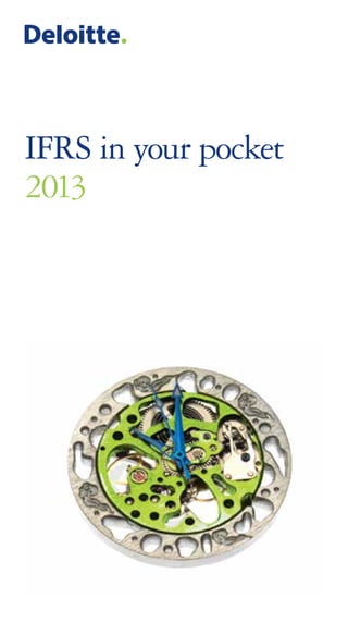 IFRS in your pocket
2013

 