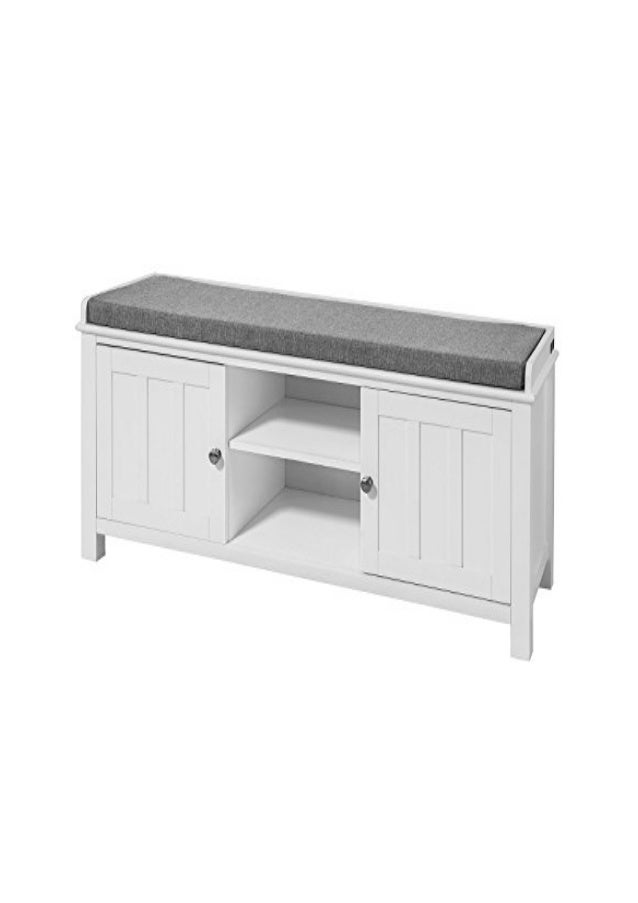 Sobuy Sitzbank Bettbank Schuhschrank Garderobenbank Mit Sitzkiss