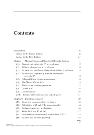Cartan For Beginners Differential Geometry Via Moving Frames And ...