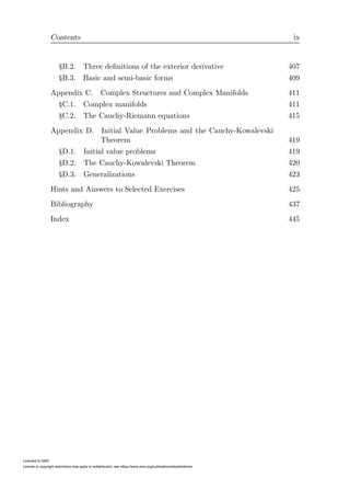 Cartan For Beginners Differential Geometry Via Moving Frames And ...