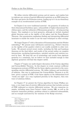 Cartan For Beginners Differential Geometry Via Moving Frames And ...