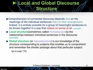 Psycholinguistics : Discourse Comprehension and Memory | PPT
