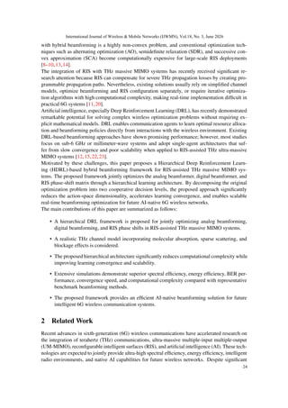 Hierarchical Deep Reinforcement Learning for RIS-Assisted THz Massive ...