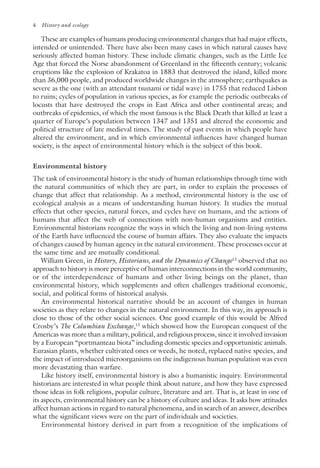 An Environmental History Of The World Johnson Donald Hughes | PDF