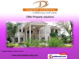 Offer Property solutions
 