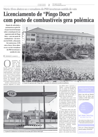 CORREIO DA BEIRA SERRA – 05.08.2008